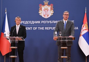Andrej Babiš, Aleksandar Vučić