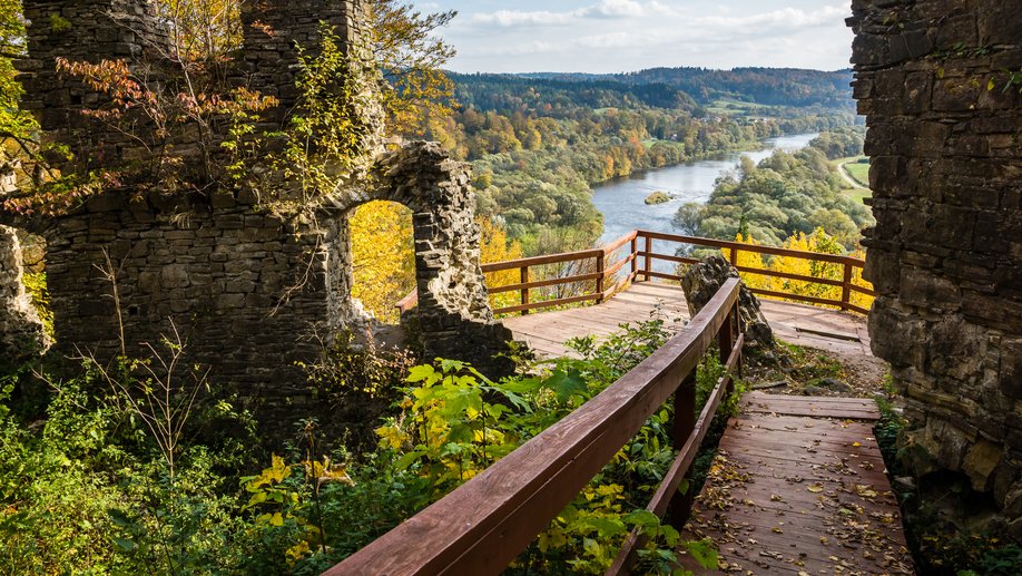 Ruiny zamku Sobień