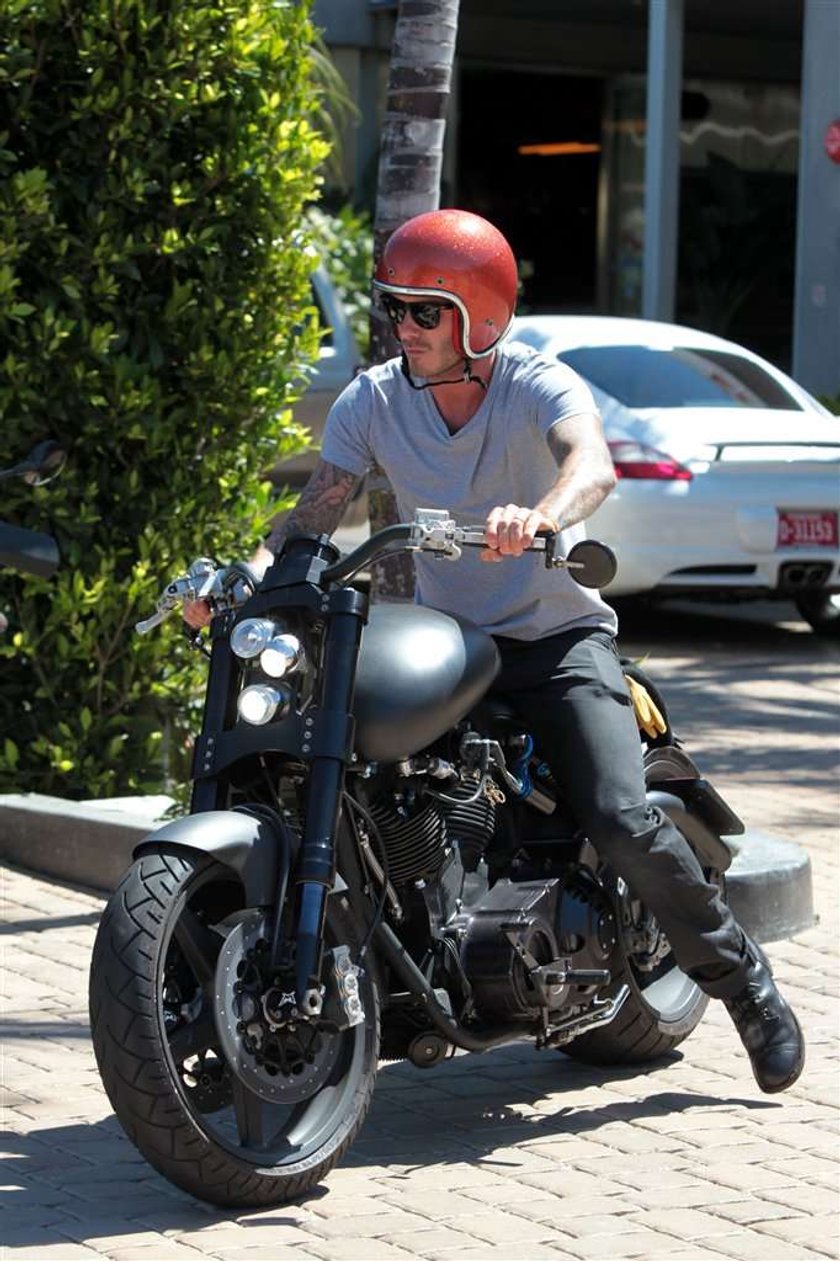 Beckham na super motorze