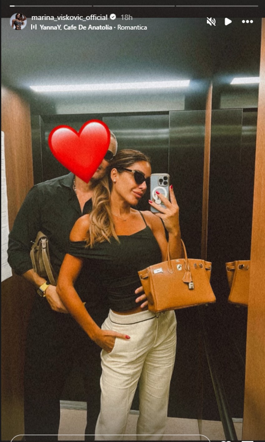 Marina Visković sa dečkom