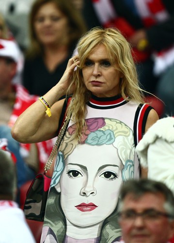 Olejnik, Siwiec, Lewandowska i Rodowicz kibicowały piłkarzom Nawałki