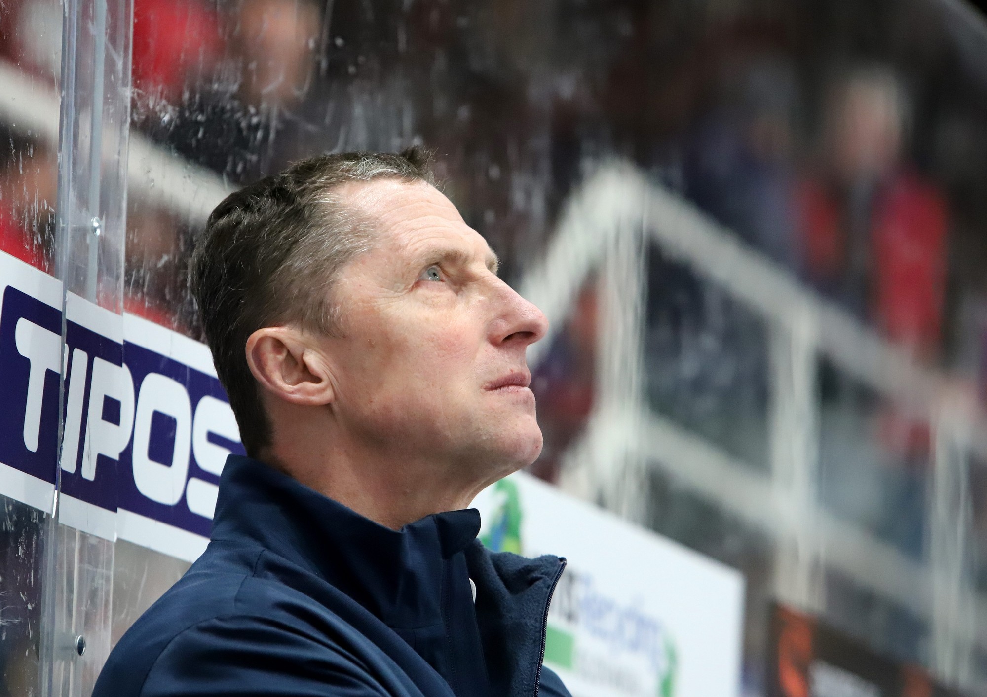 Hlavný tréner HK Nitra Antonín Stavjaňa.