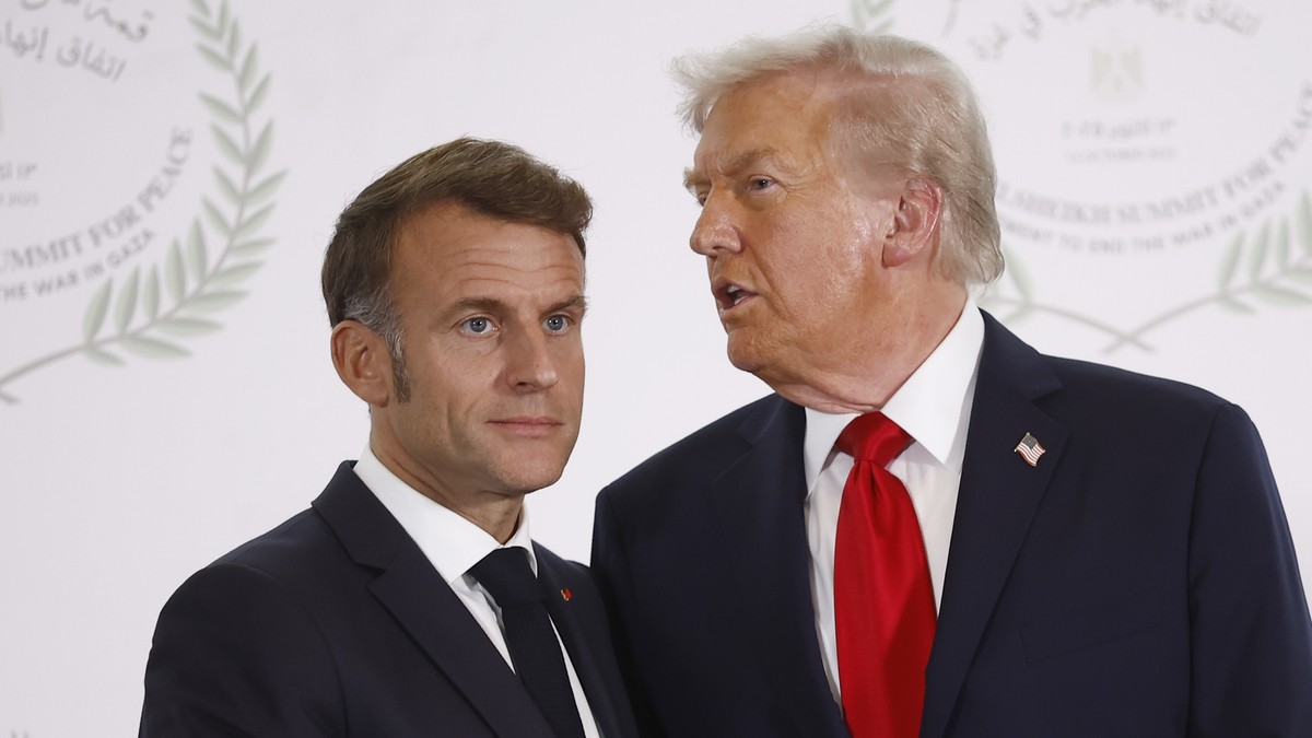 Emanuel Makron, Donald Tramp