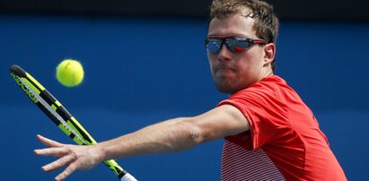 Janowicz zbombardowany asami. Odpadł w I rundzie Australian Open