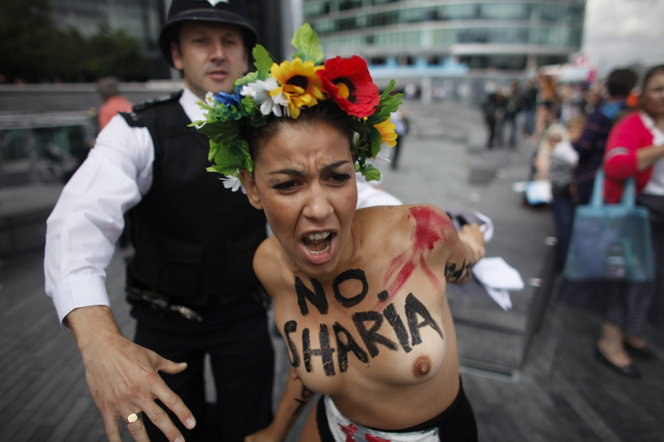 Femen w Londynie