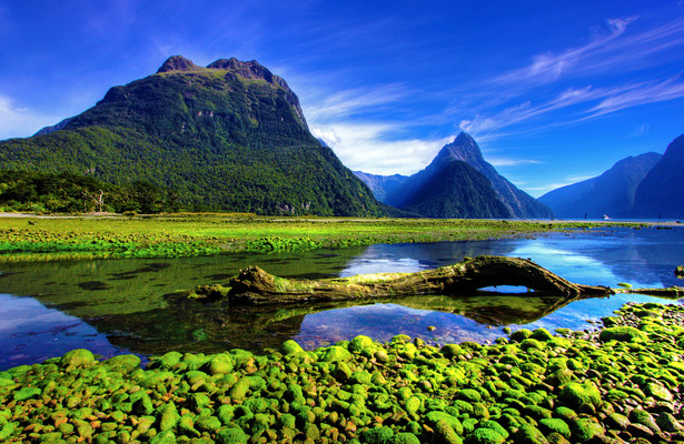 Mirror Lakes, Nowa Zelandia