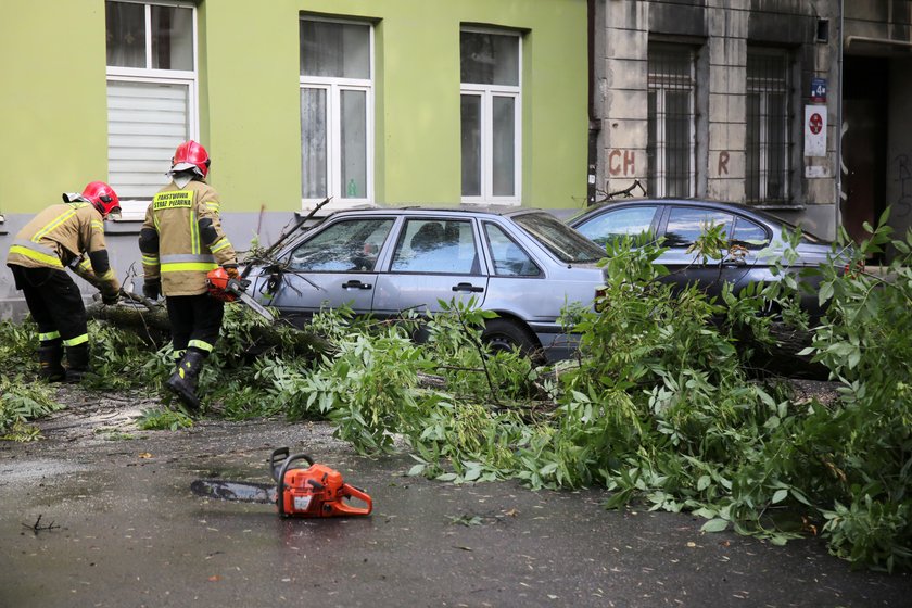 Burza przeszła przez województwo łódzkie