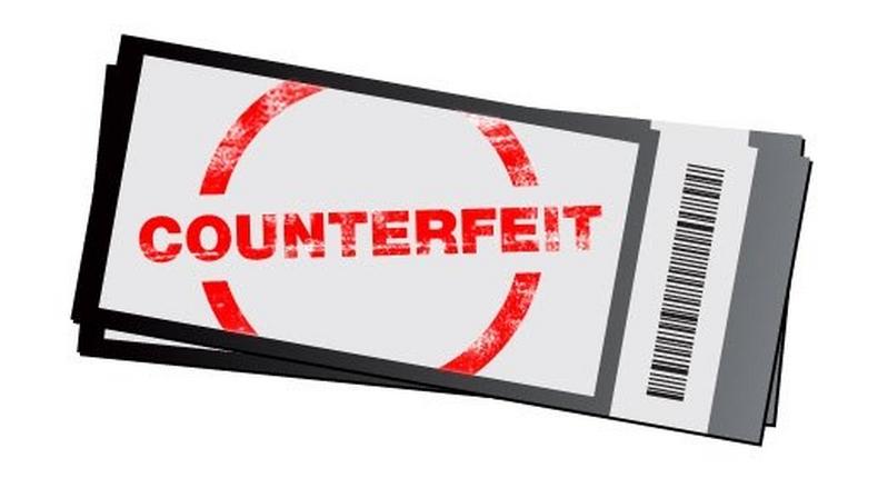 Counterfeit Ticket