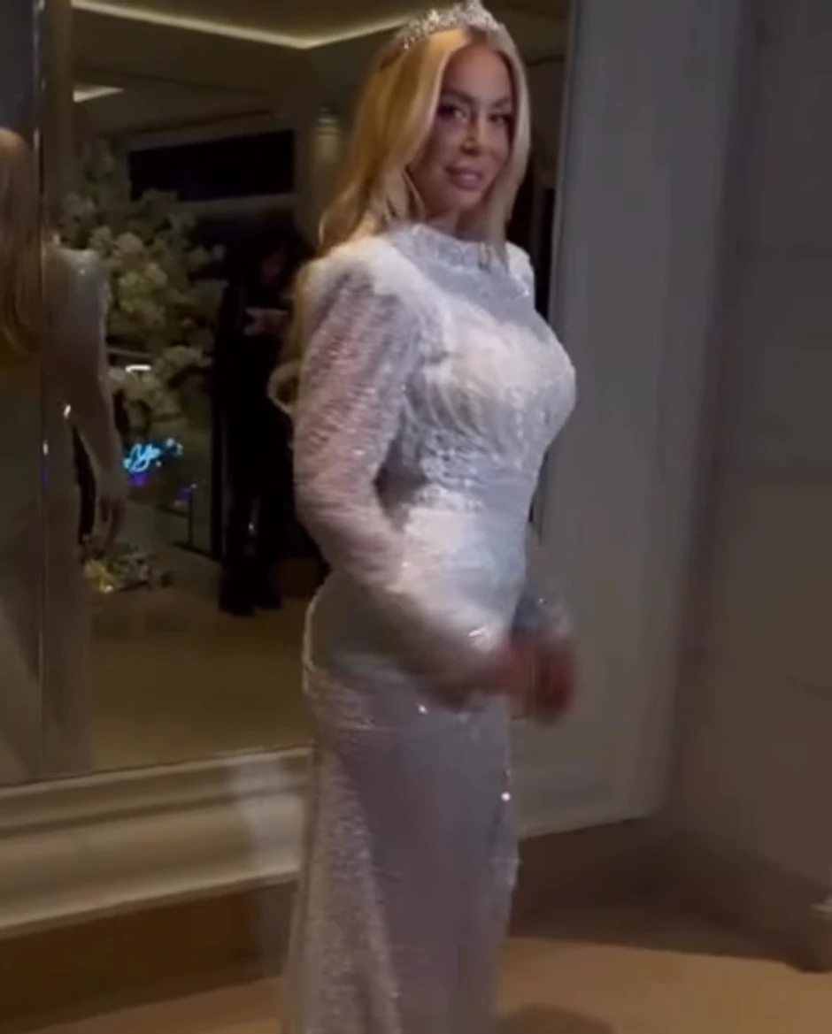 Bojana Lazić u venčanici