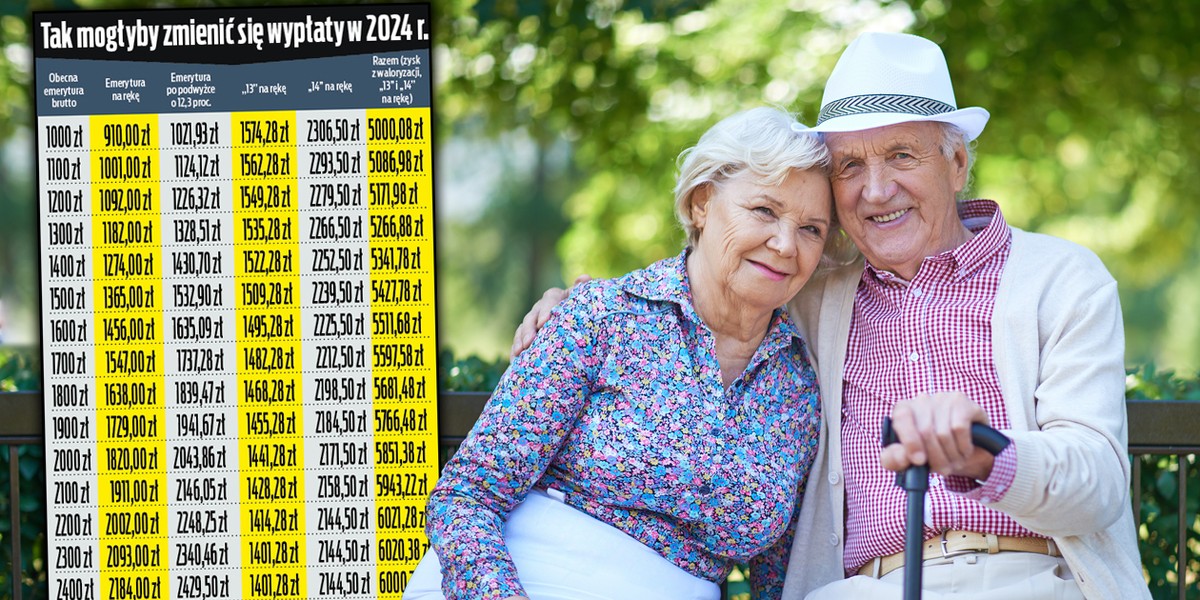 Czternastki dla seniorów. W programie PiS założono, że czternastka od 2023 r. będzie wynosiła 2650 zł. To dużo więcej niż wynika z ustawy