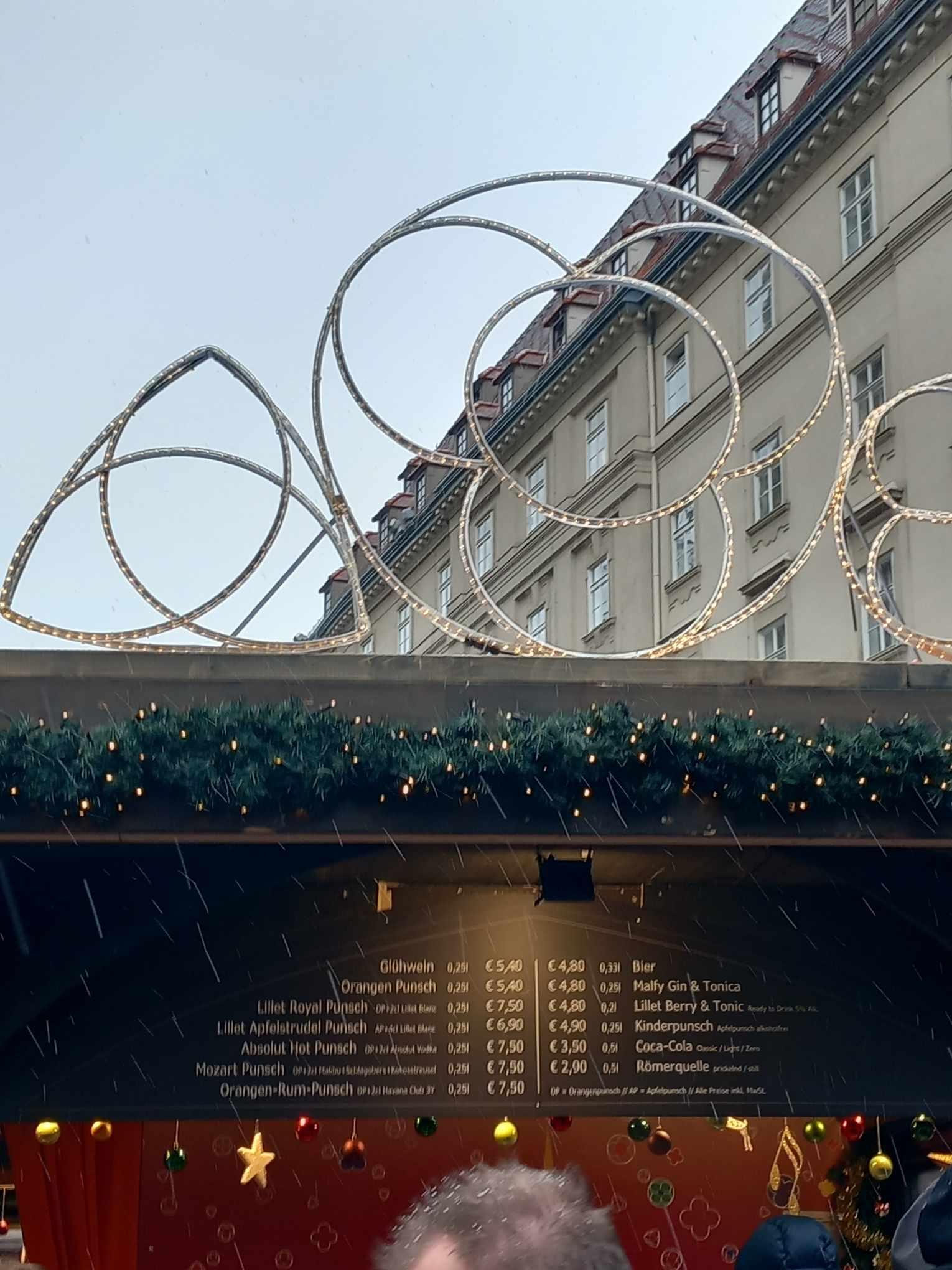 Čitateľka Ľudmila zavítala na vianočné trhy do Viedne.