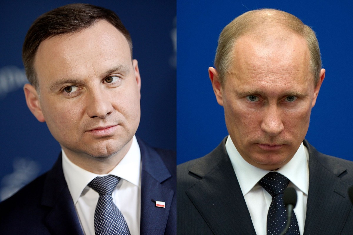 Andrzej Duda i Władimir Putin