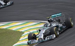Nico Rosberg najszybszy w Grand Prix Brazylii
