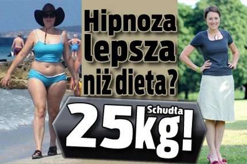 Hipnoza lepsza od diety? Schudła 25 kg!