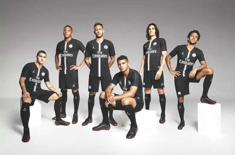 Pierwsza piłkarska kolekcja Jordan Brand dla Paris Saint-Germain