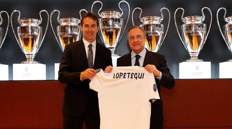 Lopetegui már a Real Madridnál