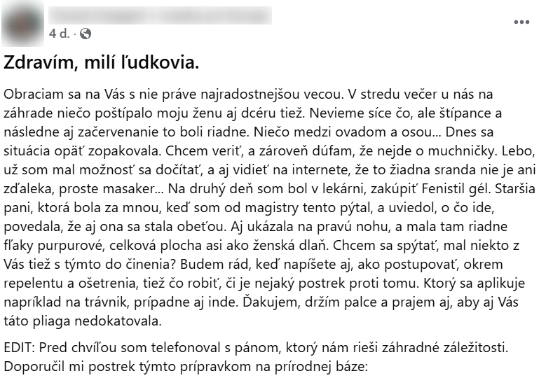 Na problém upozornil používateľ Tomáš.