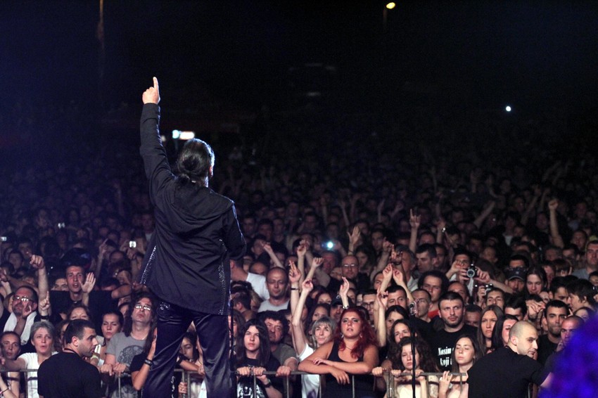 Nastup Parnog valjaka na Gitarijadi 2013. godine u Zaječaru 