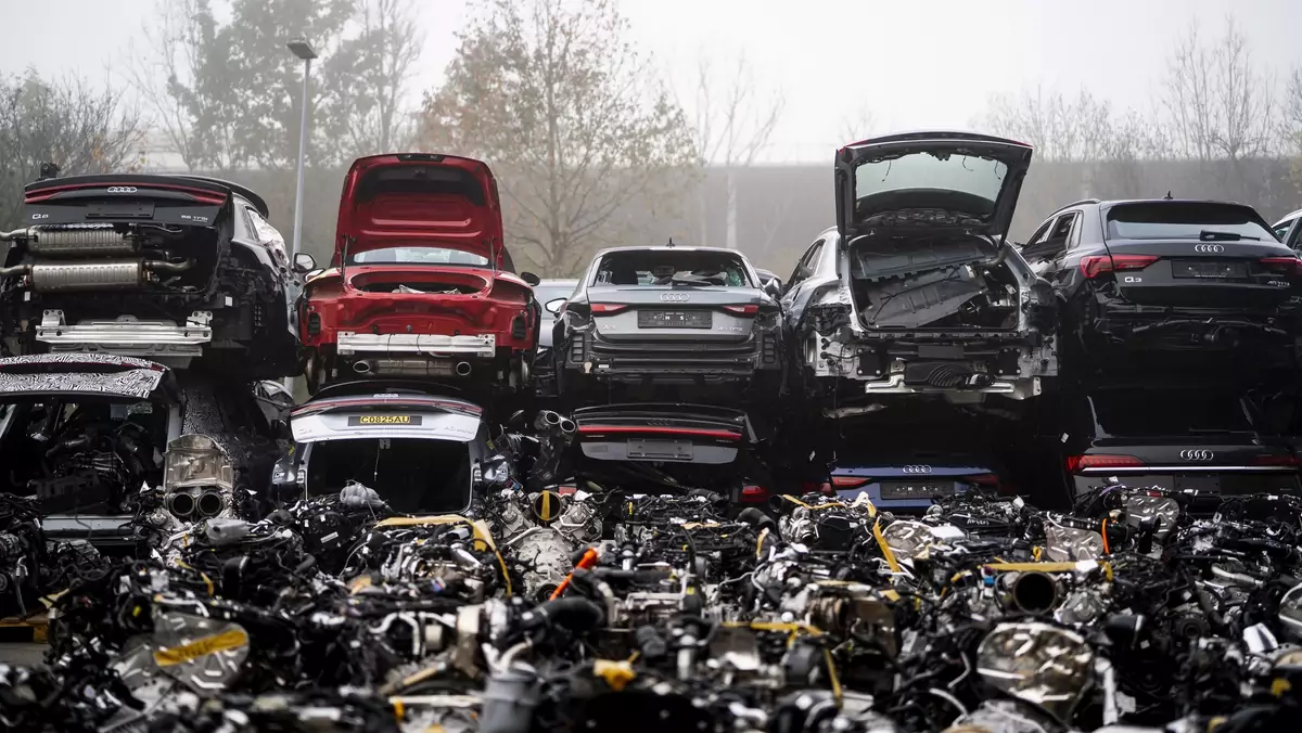 Audi ponownie wykorzysta elementy samochodów do produkcji nowych aut