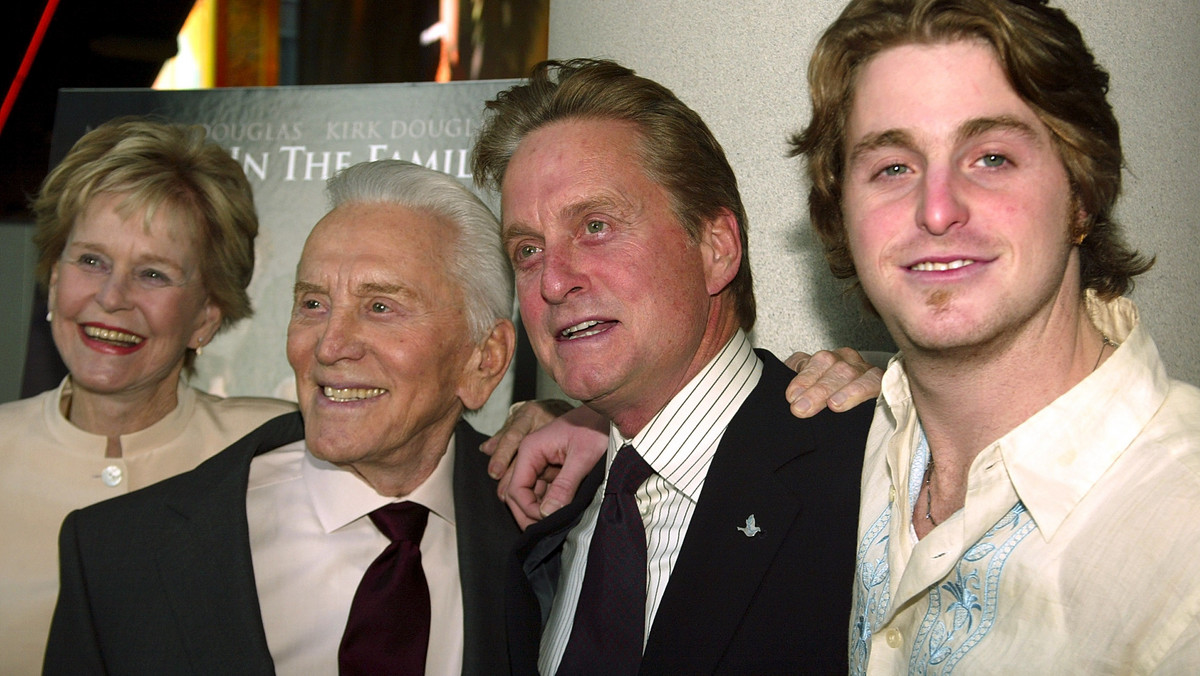 Diana, Kirk, Michael i Cameron Douglas