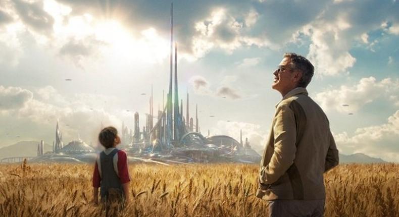 George Clooney stars in upcoming sci-fi 'Tomorrowland'. 