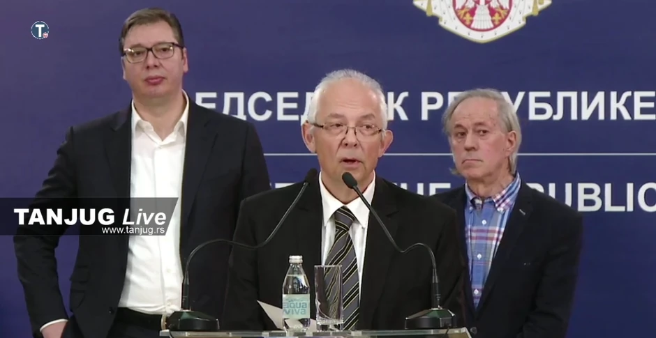 Aleksandar Vučić, Predrag Kon, Mijomir Pelemiš