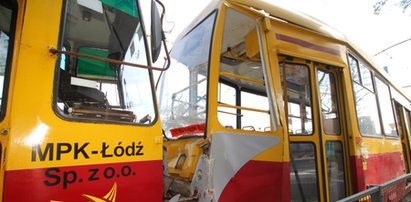 Zderzenie tramwajów na Limanowskiego