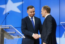 Andrzej Duda, Donald Tusk