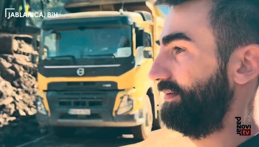 mladić koji je pomagao komšijama u Donjoj Jablanici