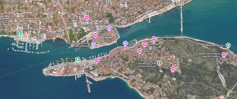 Ostrva Trogir i Čiovo