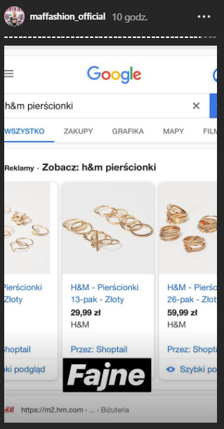 Maffashion komentuje zaręczyny z Sebastianem Fabijańskim?