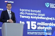 Mateusz Morawiecki ogłasza założenia tarczy antyinflacyjnej 2.0