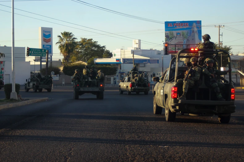 Meksička policija tokom hapšenja El Čapovog sina