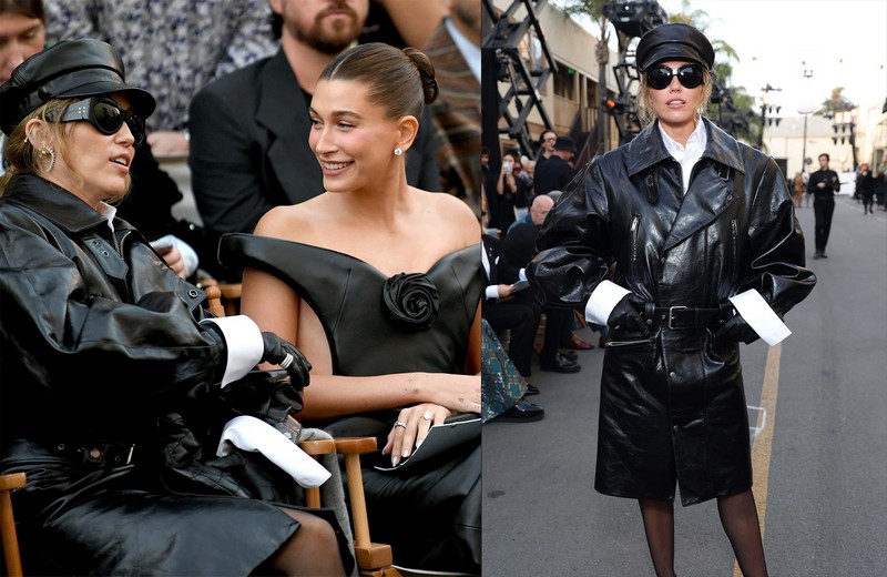 Hailey Bieber a Miley Cyrus.