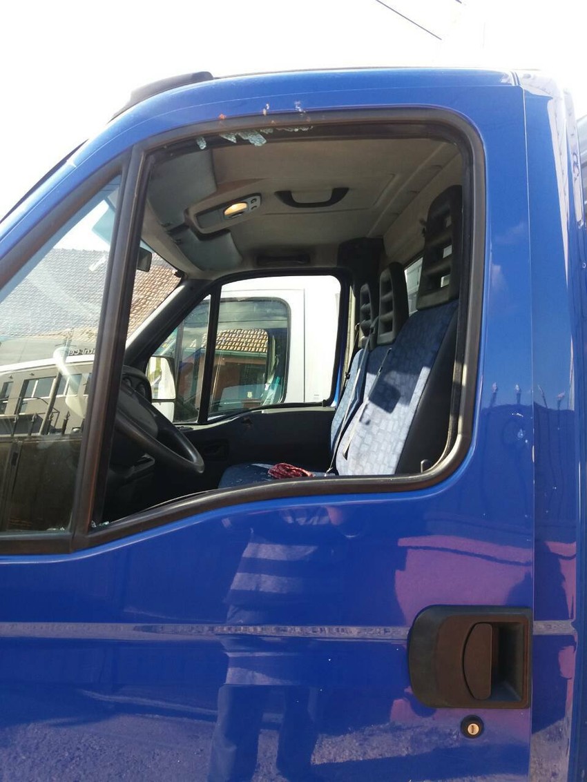 Šteta na kamionu oko 300 evra