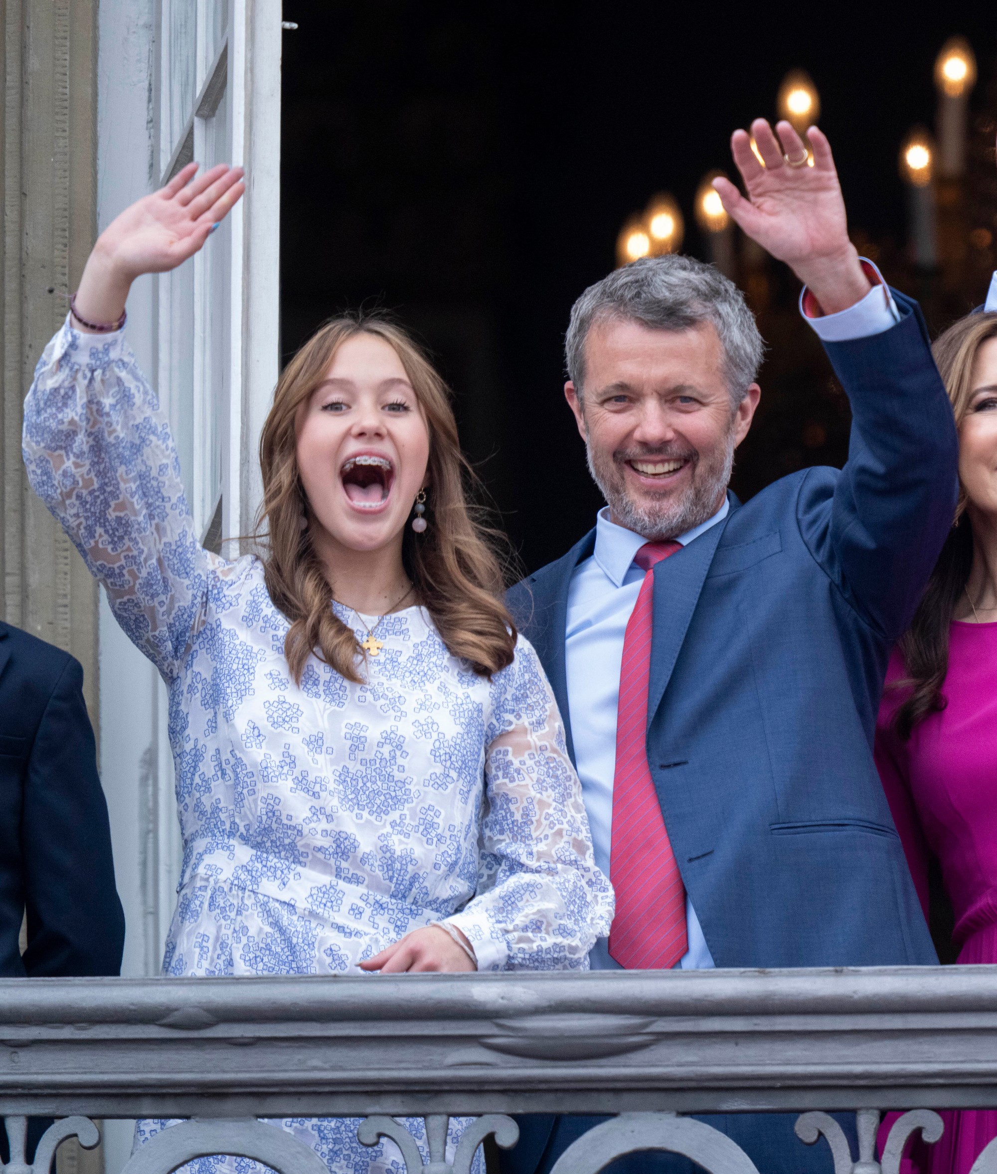 Kráľ Frederik X. a princezná Josephine