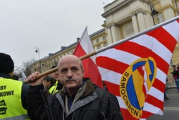 WARSZAWA PROTEST ROLNIKÓW