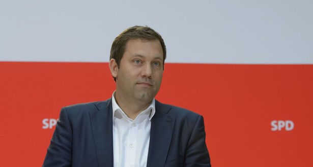 Przewodniczący SPD Lars Klingbeil