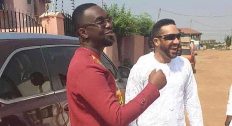 Majid Michel at Joe Mettle's wedding