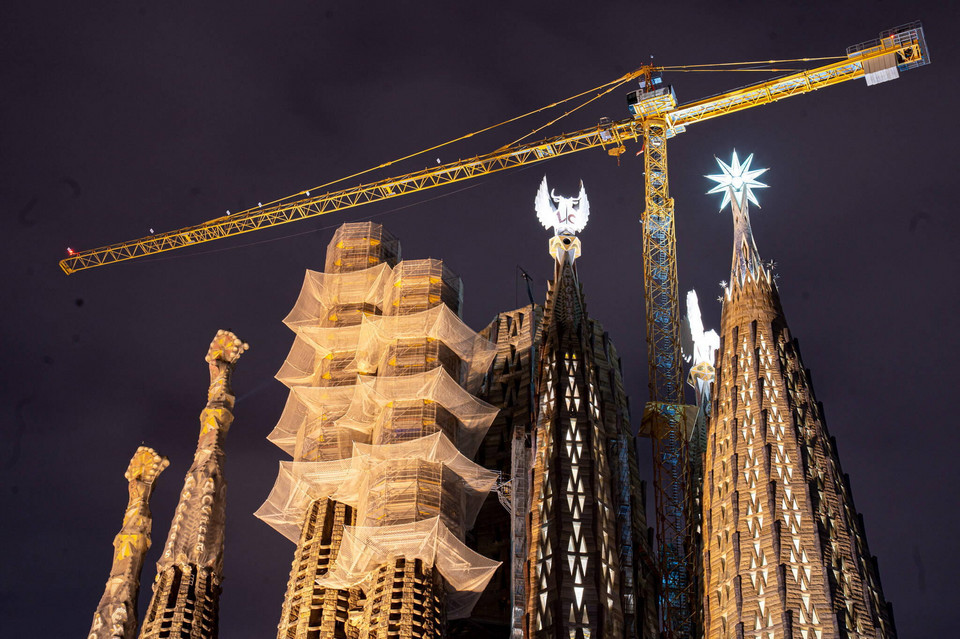 Sagrada Familia w Barcelonie 