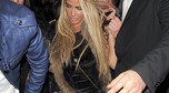 Katie Price wychodzi z klubu w Londynie (fot. Agencja BE&amp;W)