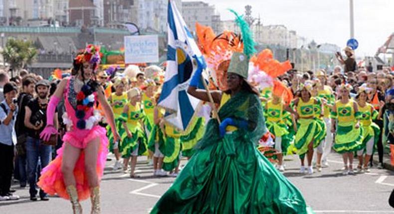 The colour and the life of the Brighton Pride parade as seen in 2015.