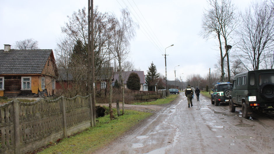 Wieś Minkowce w strefie przygranicznej, 2021 r.