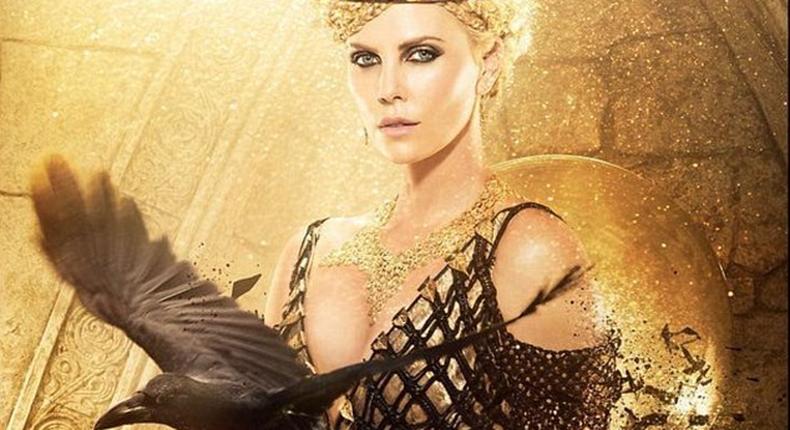 Charlize Theron as the Evil Queen 