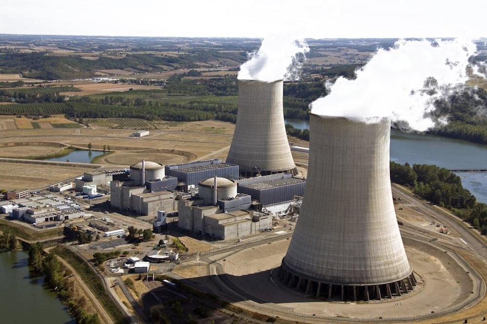A Nuclear power site