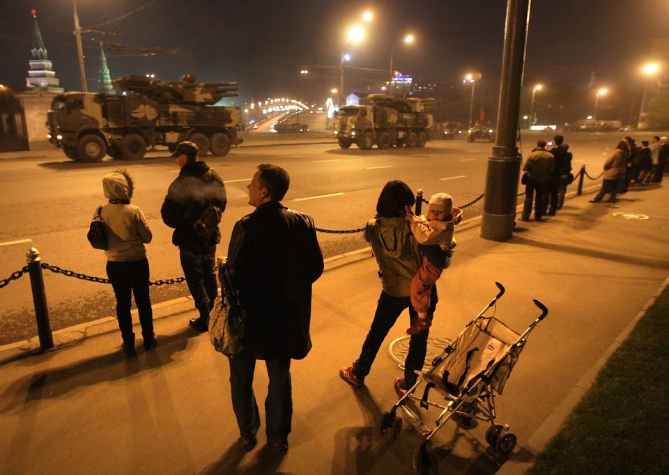 RUSSIA REHERSAL OF THE VICTORY DAY PARADE