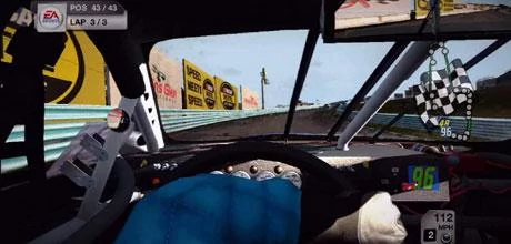 Screen z gry "NASCAR 08" (wersja na PS3)
