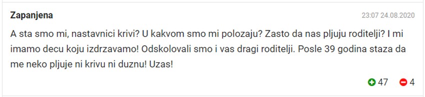 Antimaskeri komentari