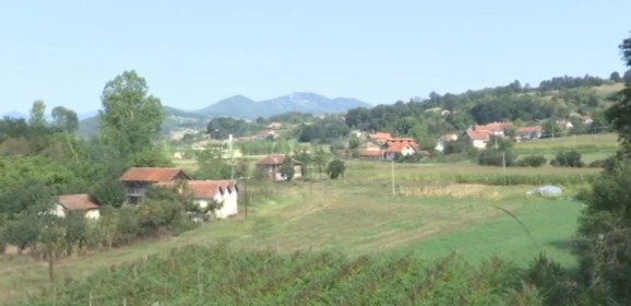 Selo Gazdare blizu Medveđe