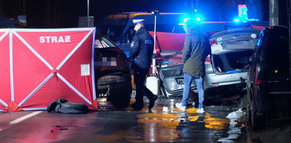 Zabójca zginął w wypadku? Tajemnicza akcja policji w Poznaniu